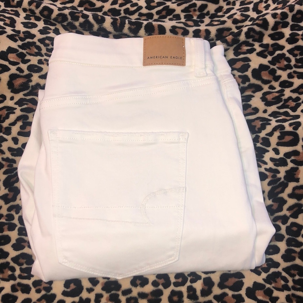 white jeans